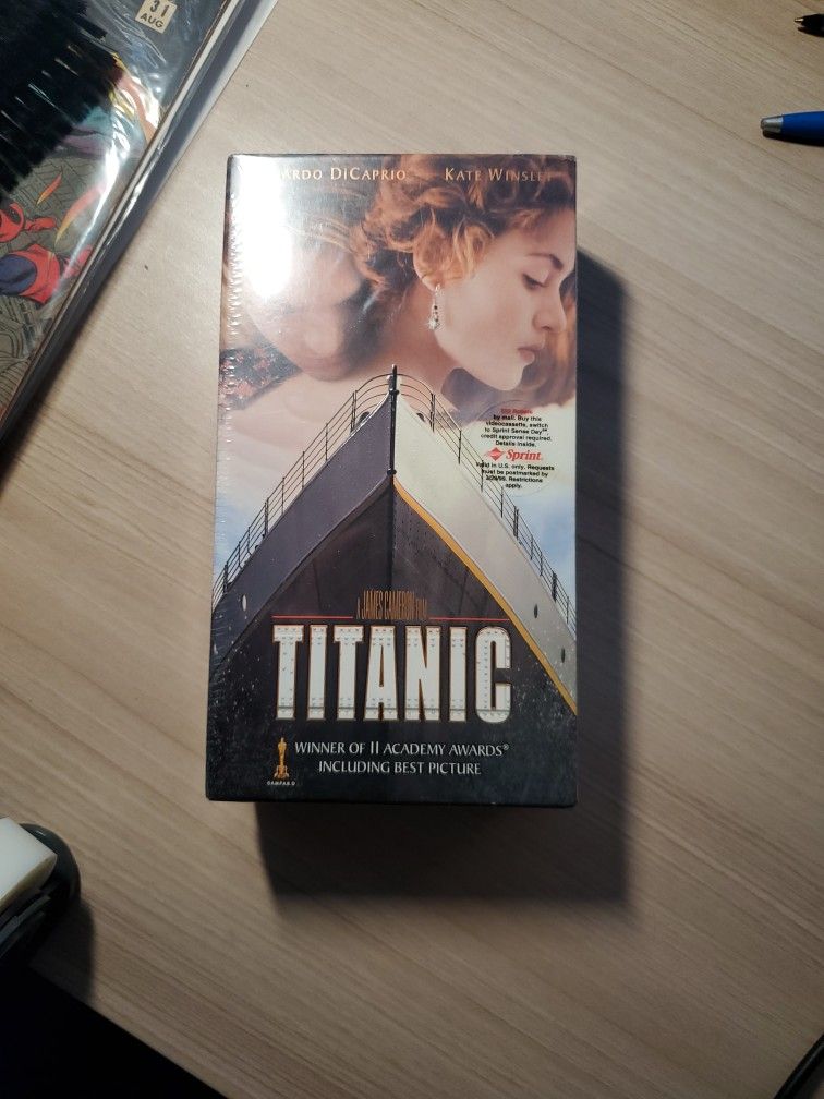 TITANIC VHS Movie