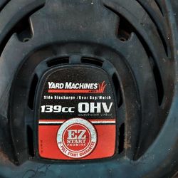 Yard Machines Lawn Mower 