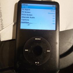 APPLE IPODS 30 GB BLACK AND 80GB BLACK IPODS
