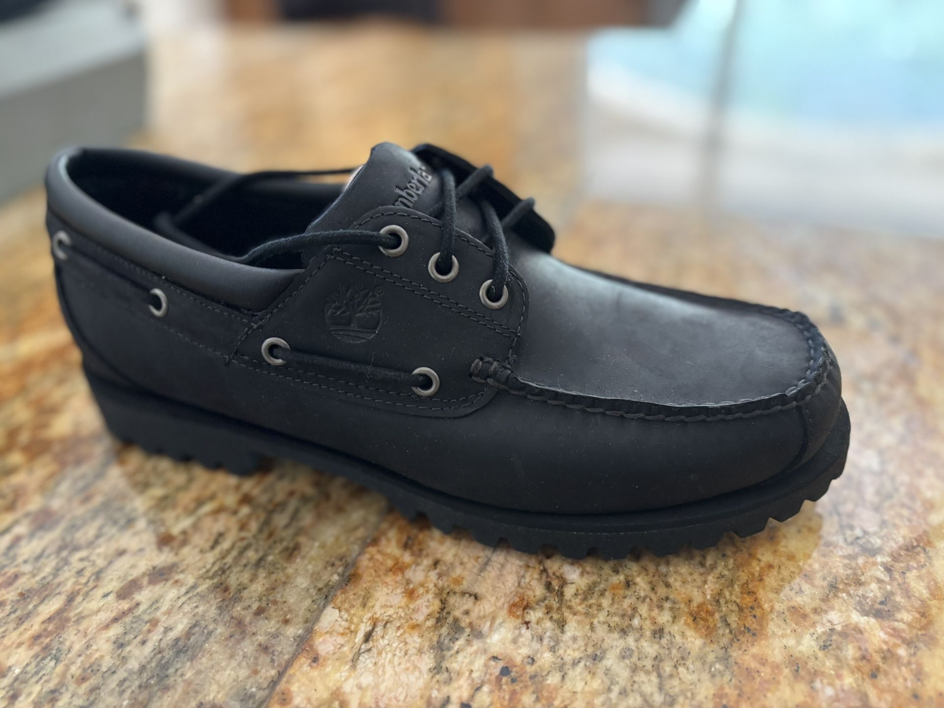 Men's Timberland Authentic 3-Eye Boat Shoe Size 11.5