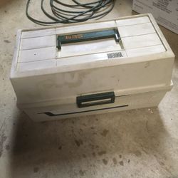 Rebel fishing tackle box - teach a kid to fish