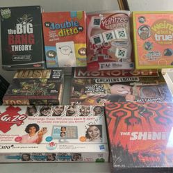 All Brand New Sealed Board Games 