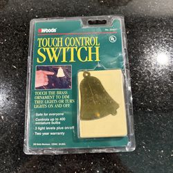 Vintage TOUCH CONTROL SWITCH Ornament To Dim & Turn On/Off Christmas Tree Lights
