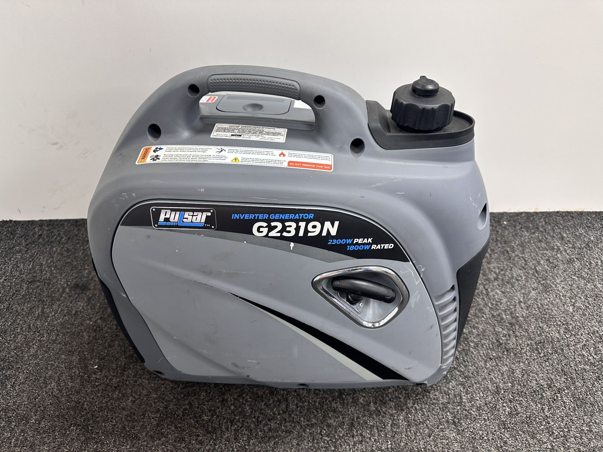 Pulsar 2300W Portable Gas Inverter Generator