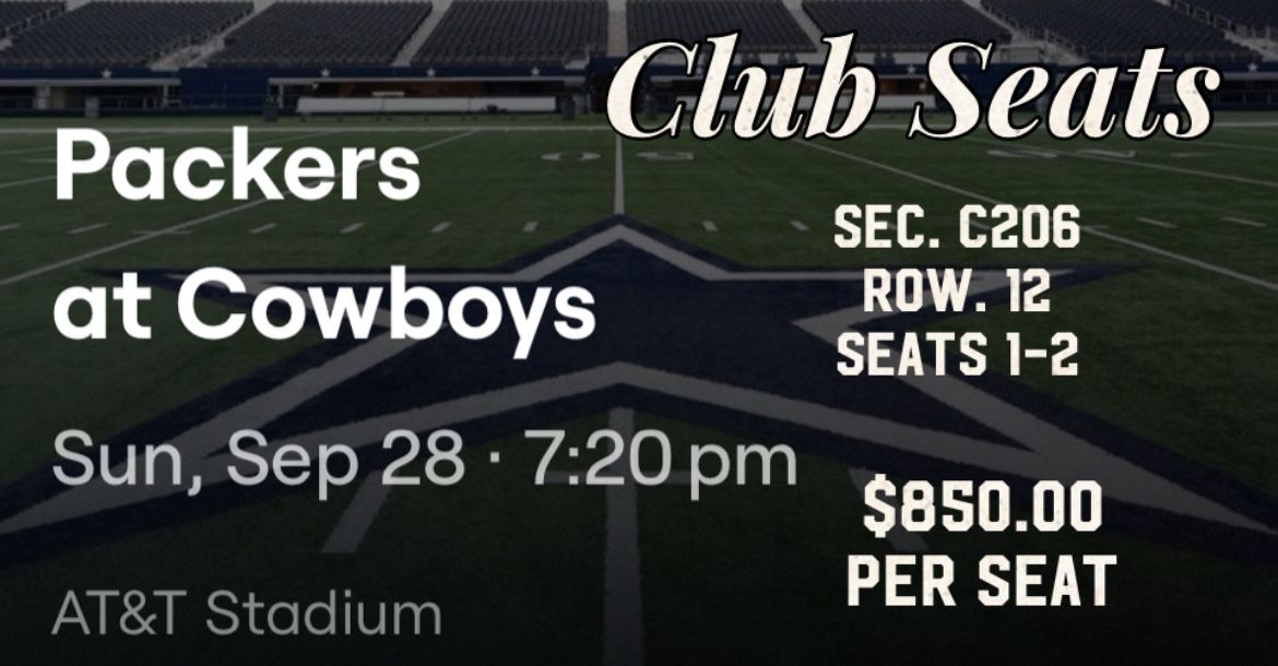 Cowboys vs Packers 