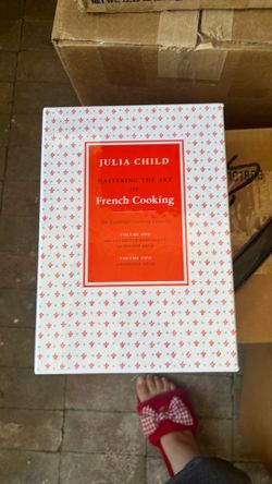 Julia Child French cookbooks BNIB