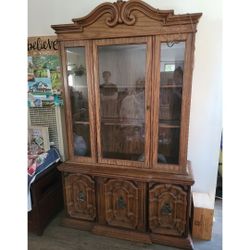 Wooden China Hutch