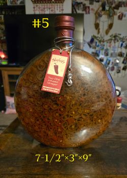 Decor Gourmet Art Oil Filled Bottles