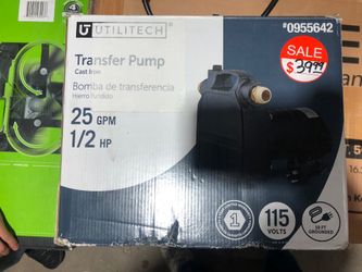 Utilitech Transfer Pump