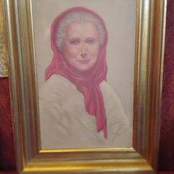 VINTAGE OLD WOMAN OF CAPRI