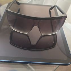 Sunglasses Red And Green Stripe 