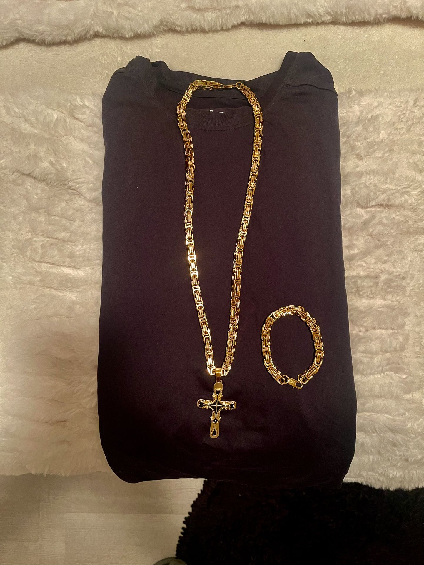 Men’s Necklace And Bracelet