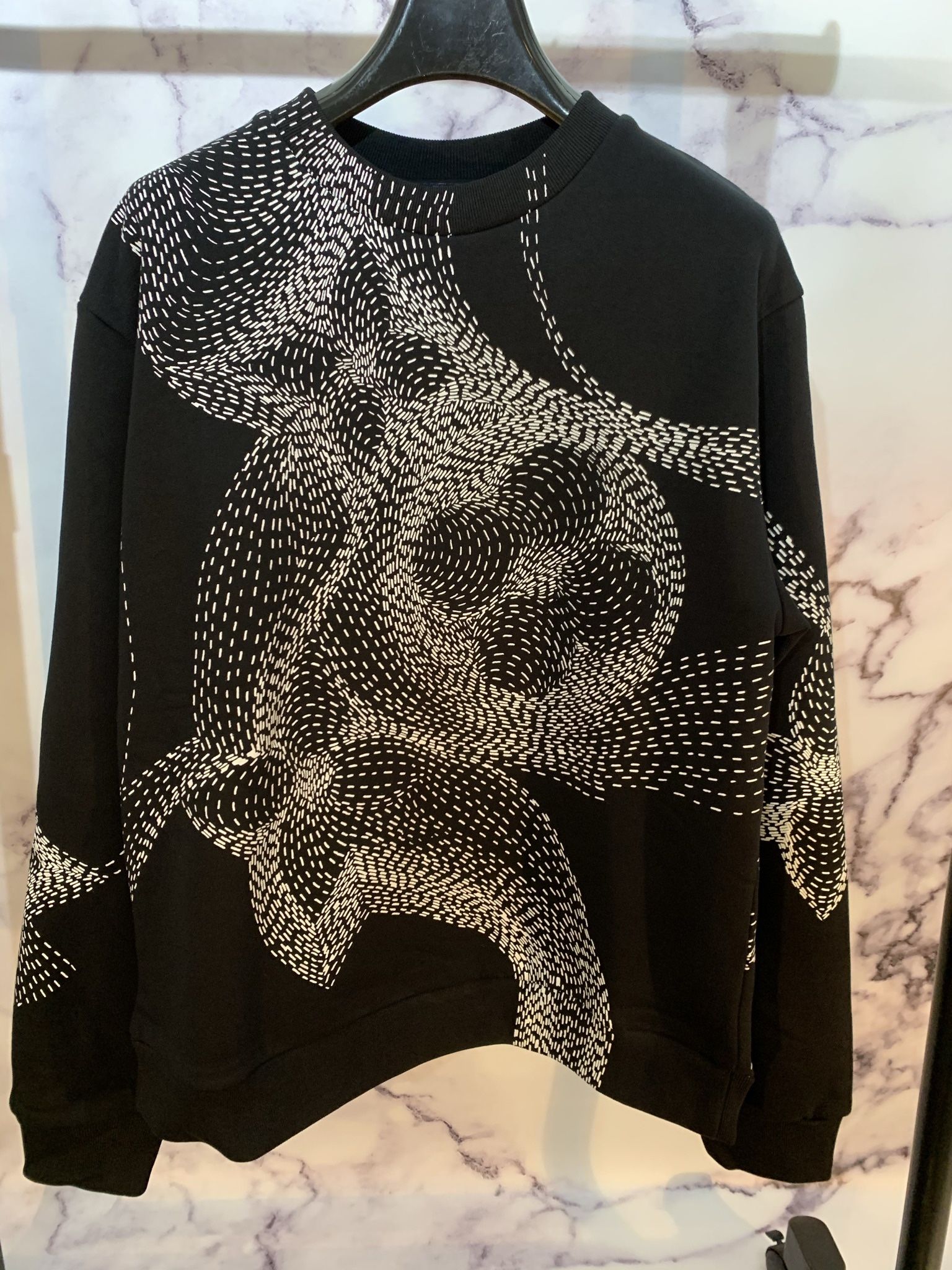 Louis Vuitton Printed Flowers Hoodie