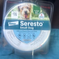 Seresto small Dog Flea Collar 8 Month Protection NEW 