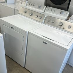 Used Maytag Washer and Gas Dryer (working) Heavy Duty ( Free Installation)  