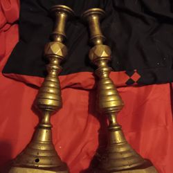Brass Candle Holders 