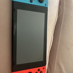 Nintendo Switch With Mario 