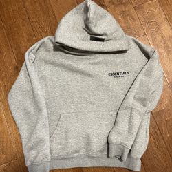 Fear of God Essentials Hoodie 'Dark Oatmeal' - Size S