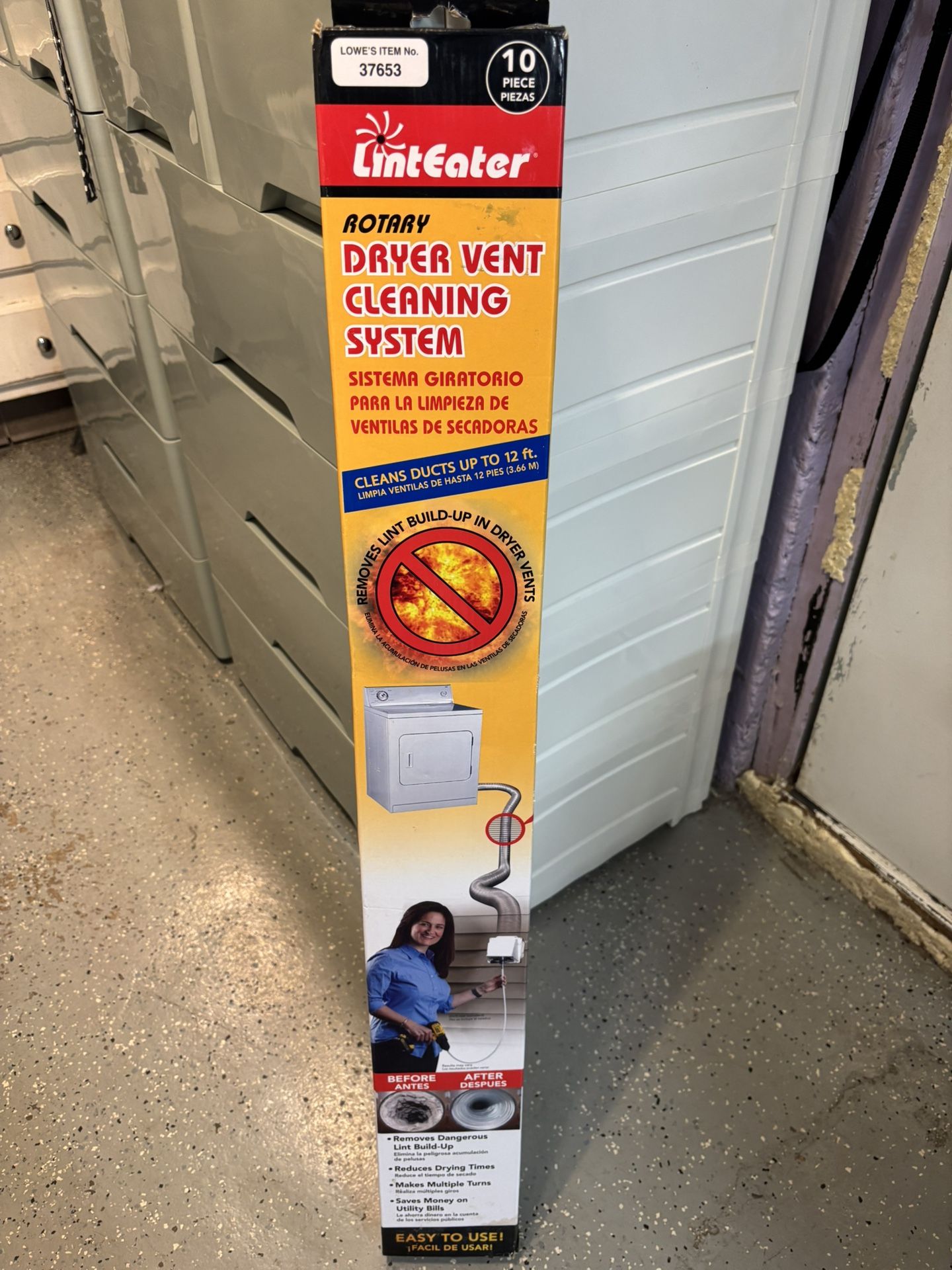dryer vent cleaner kit. Never Used