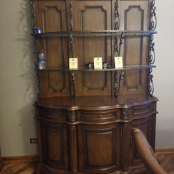 Chery Wood China Cabinet