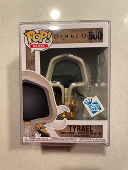 Tyrael Metallic Funko Pop *MINT* Gamestop Exclusive Diablo 600 with protector Games Playstation PS5 SEGA Nintendo XBOX Blizzard