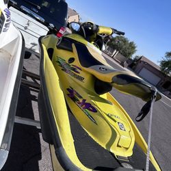 97  Seadoo Bombardier And Trailer 