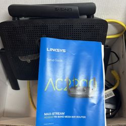 Linksys AC2200 Router For Sale 