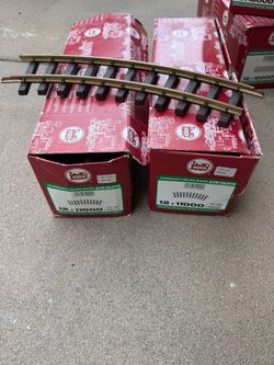 LGB model train track - $50 per box
