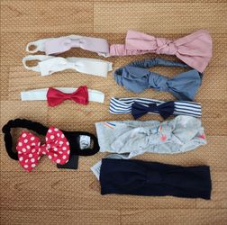 Baby/Toddler Headband Bundle – 9 Pieces