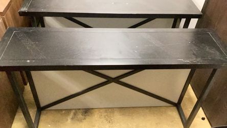 Commercial use end tables