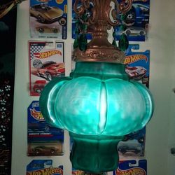 Diamond Optics Satin Green Swag 