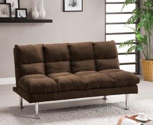 Contemporary Dark Brown Sofa Bed