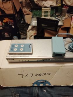 4 * 2 HDMI Switcher HDMI And HTCP Compliant By Gaffin