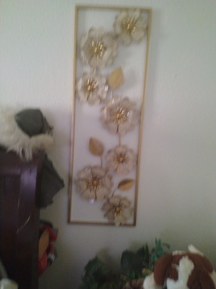 Mortal Flower Framing Good For Walls And Hanging Good Condition Antique