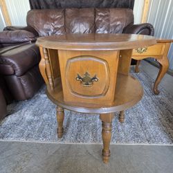Wooden End Table Or Bedside Table