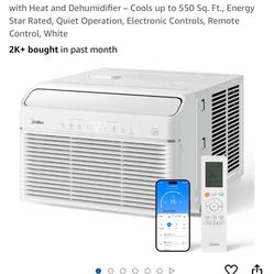 midea window air conditioner With Heat 12000 Btu