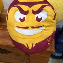 NCAA Arizona State Sun Devils Plushie Mascot Pillow