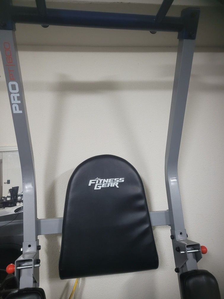 2 In 1 Pull Up and Dip Tower Machine