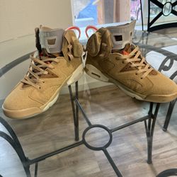 Air Jordan 6 Travis Scott British Khaki 