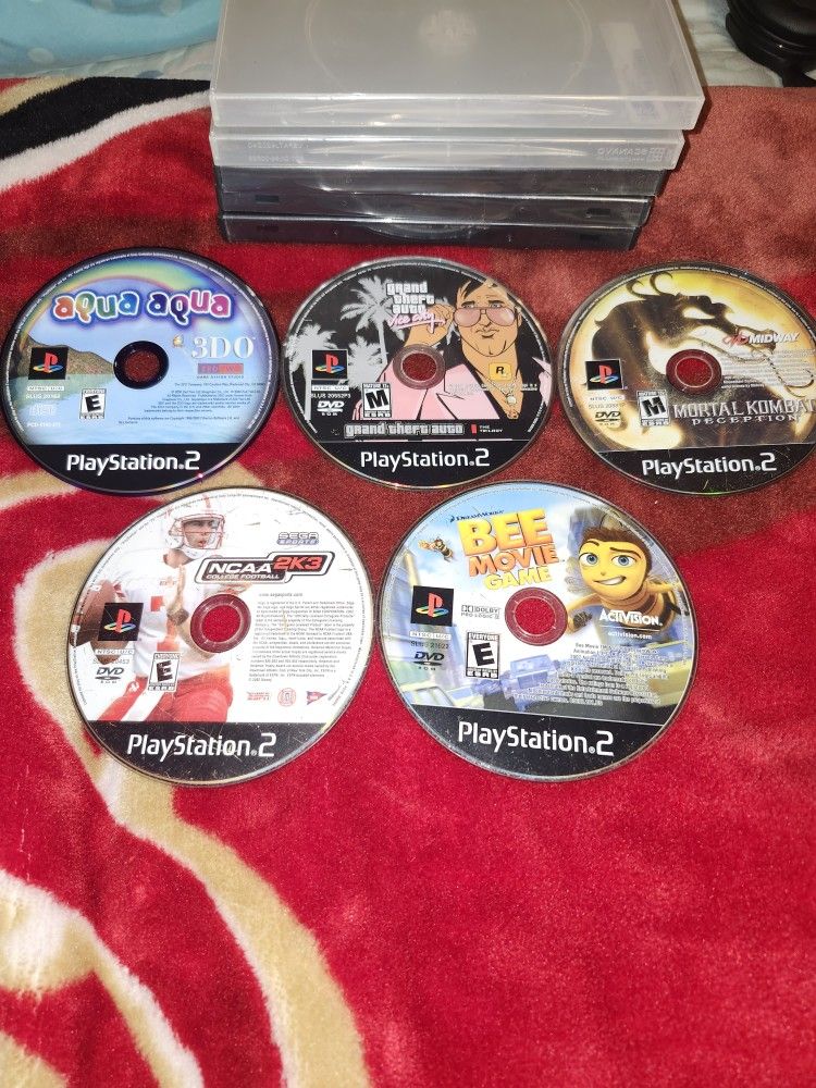 5 Playstation 2 Games