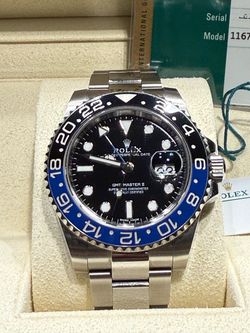Rolex GMT-Master II Batman 116710BLNR – 2016 – Full Set