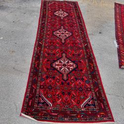 Antique Persian Handwoven Runner 