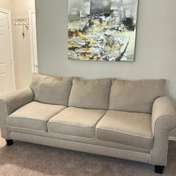 Beige Couch Sofa Rooms To Go Free Delivery 