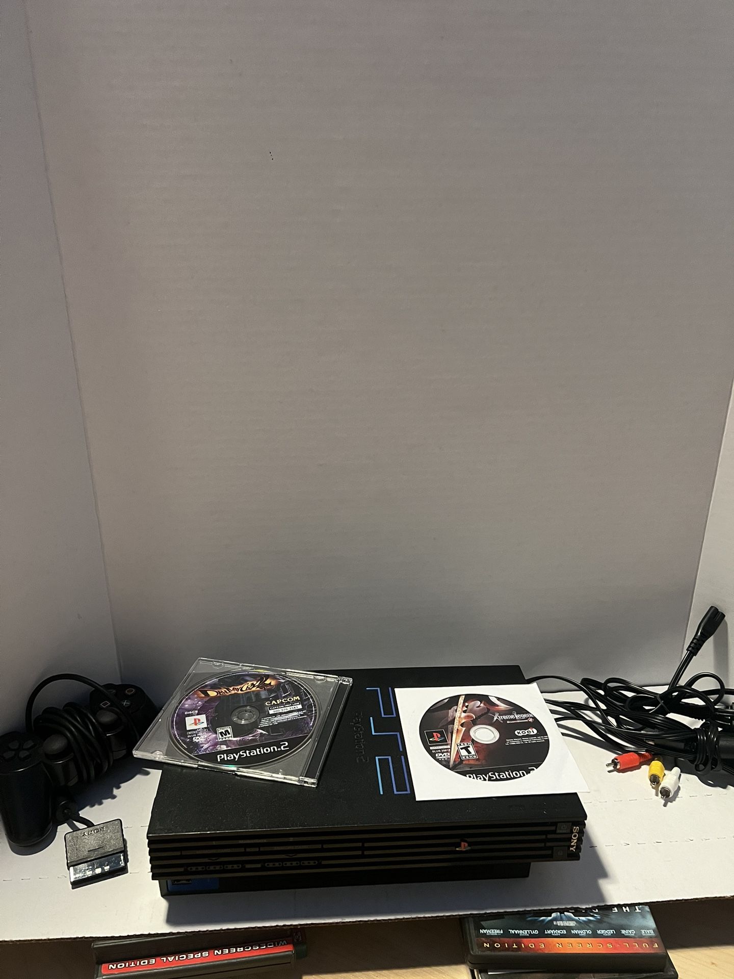 PlayStation 2 With Two Games