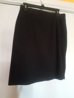 Pull Up Skirt Black 