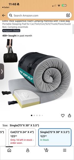 Selectico Single Camping Mattress