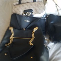 5 Women's Hand Bags In Great Condition $45