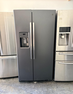GE Side by Side Stainless Steel with IceMaker