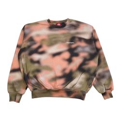 Ice Cream Tie Dye Print Crewneck Mens Small S Sweatshirt Pullover Chain Link BBC