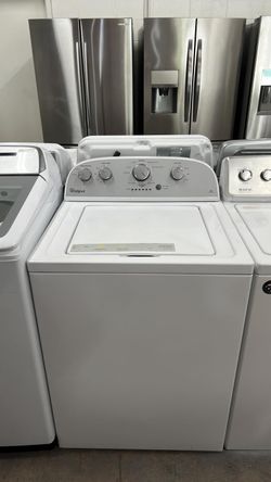 Whirlpool Top Load Washer w/ Agitator – White, HE, Ready to go
